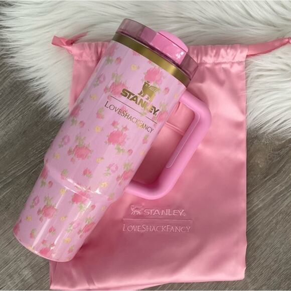Stanley Accessories - Stanley x LoveShackFancy Quencher H2.0 Flowstate™ Tumbler 3oz NIB Authentic